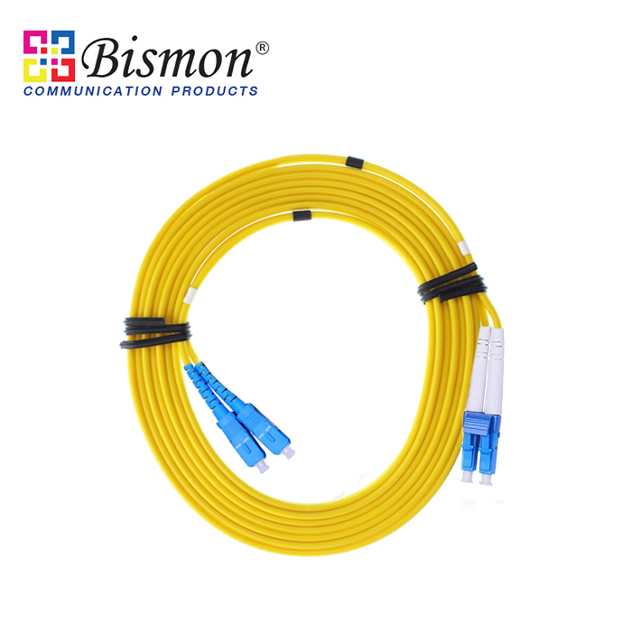 SC-LC-Patch-Cord-Fiber-optic-Duplex-Single-Mode-9-125um-2-3-5-10-Meters